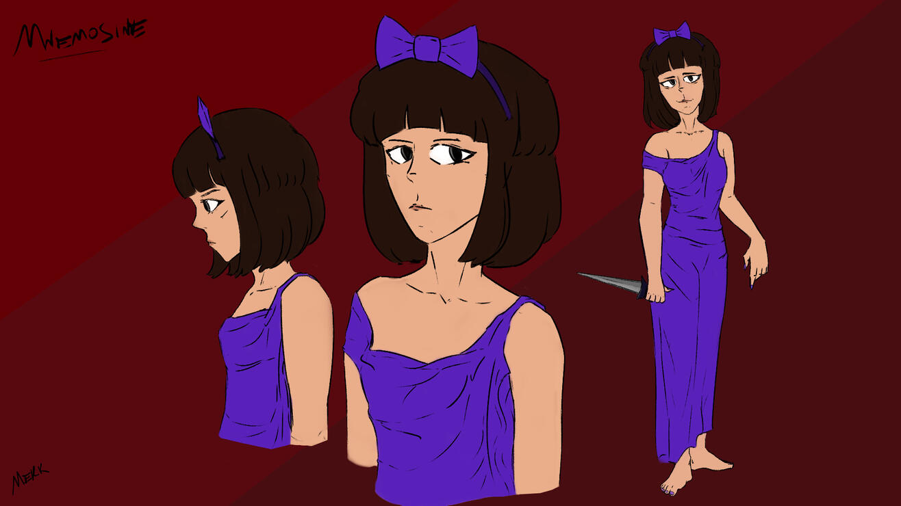 Mnemosine Lineart